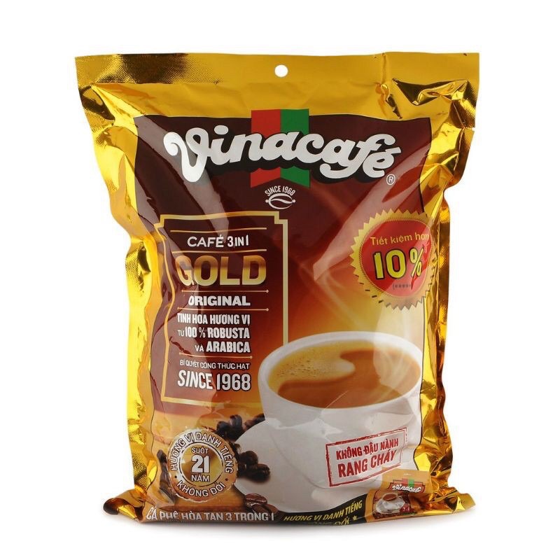 Vina cà phê 3in1 bịch 24 gói