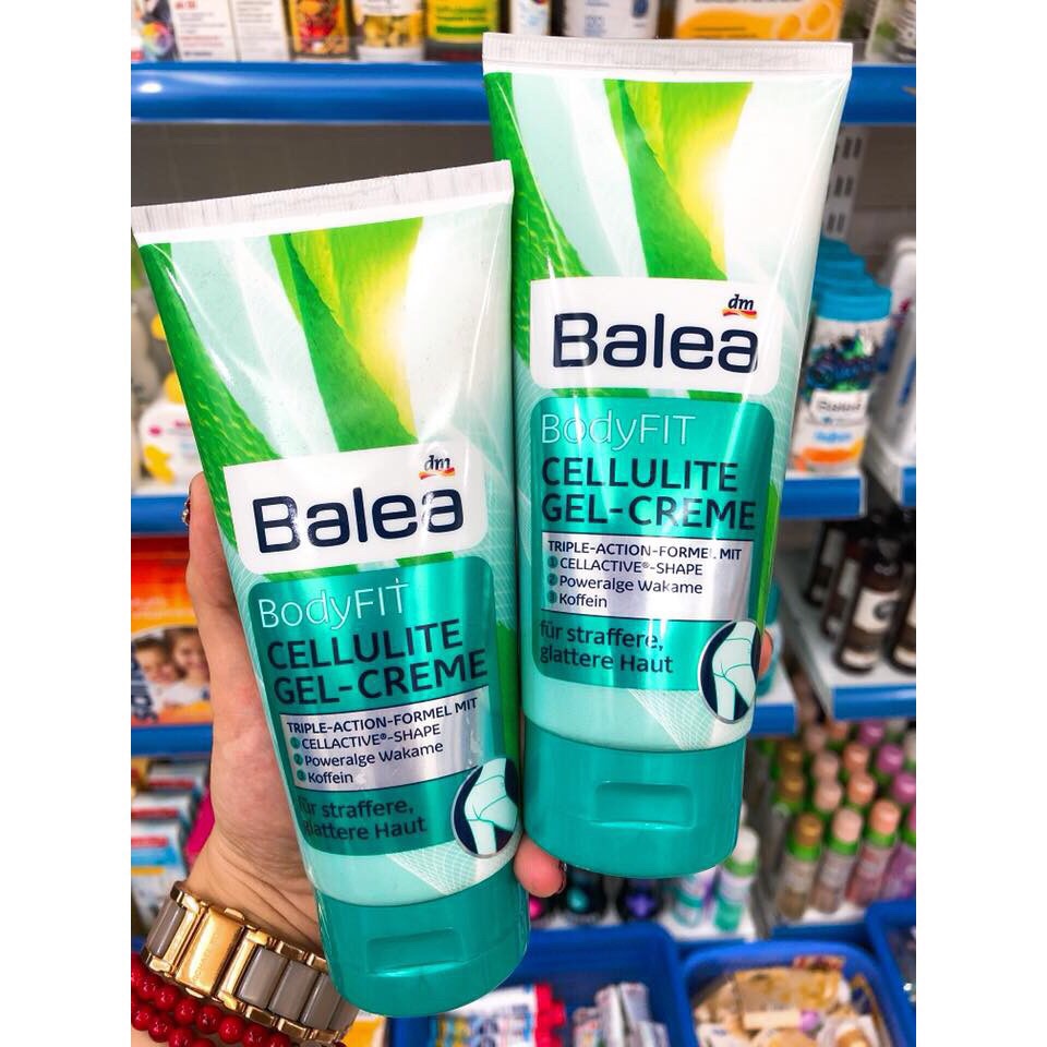 Kem đánh tan mỡ bụng, đùi, mông Balea Cellulite Body hàng xách tay ĐỨC