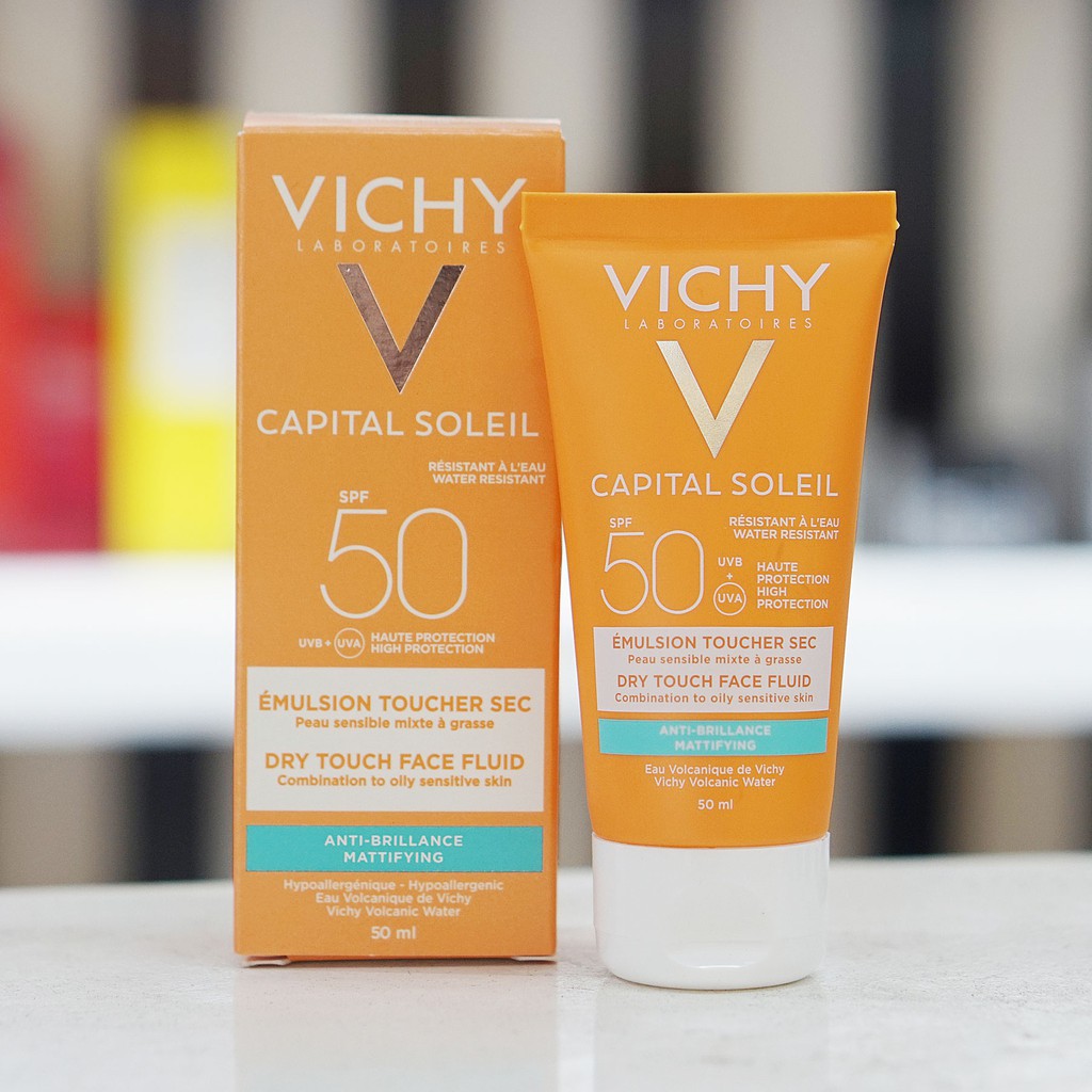 Kem chống nắng Vic dành cho da mặt - Cavali - Tuýp 50ml thẩm thấu tốt không nhờn rít