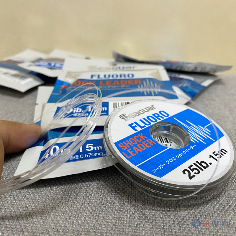 Dây Carbon SeaGuar Fluoro Shock Leader Nhật cao cấp