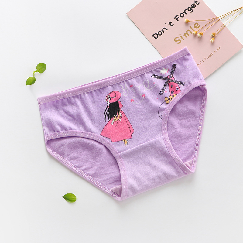SET 2 Quần chíp quần lót tam giác Cotton thông thoáng cho bé gái