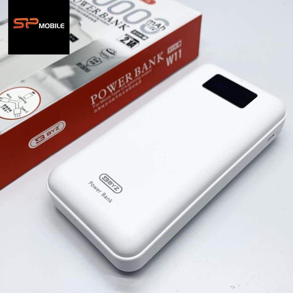 Sạc dự phòng BYZ W10 10.000mah (màu trắng)