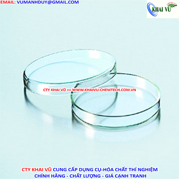 [HCM]1 CẶP ĐĨA PETRI THỦY TINH NHIỀU SIZE- ĐỨC