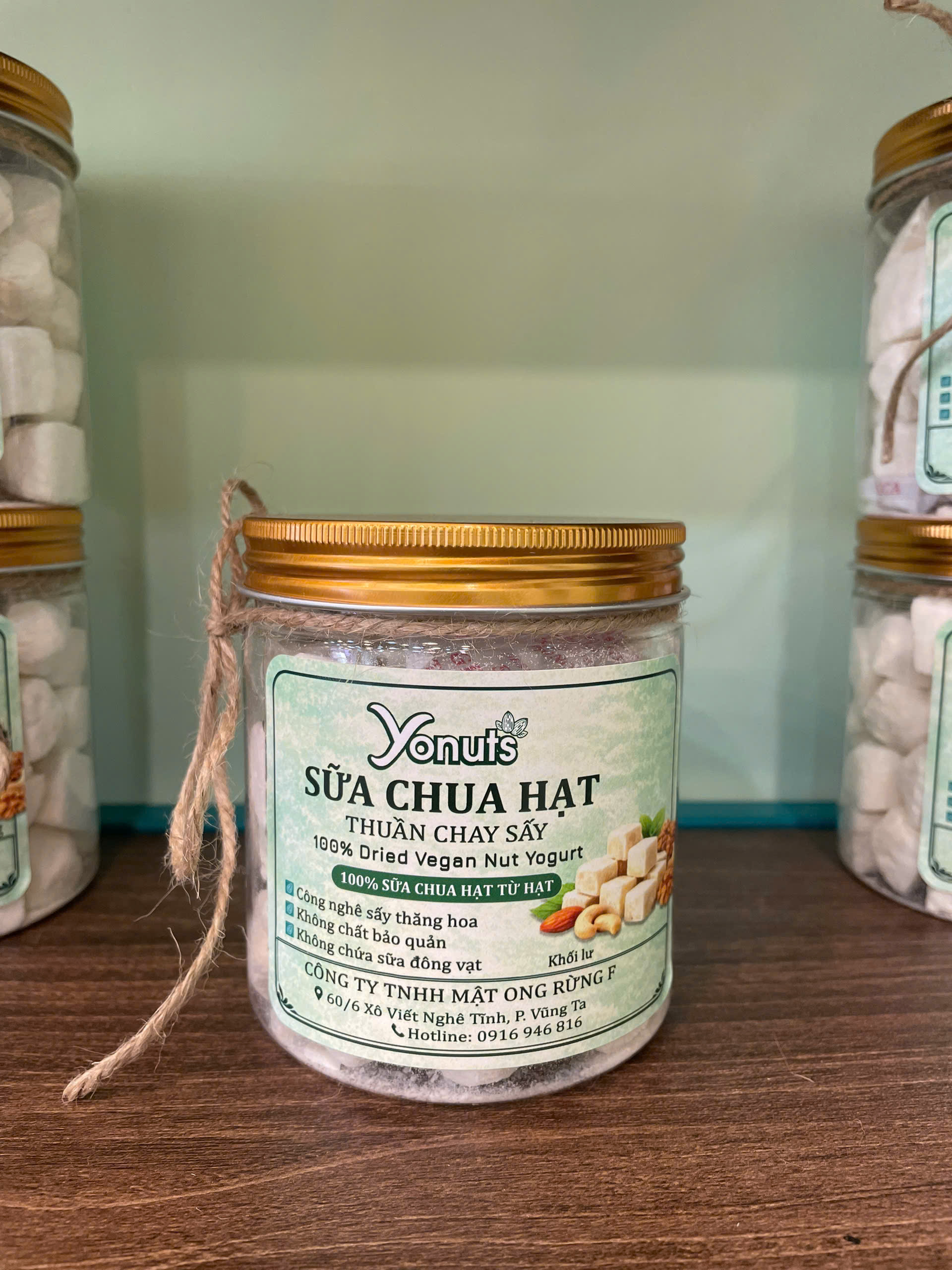 Sữa chua từ hạt sấy khô Yonuts 100g