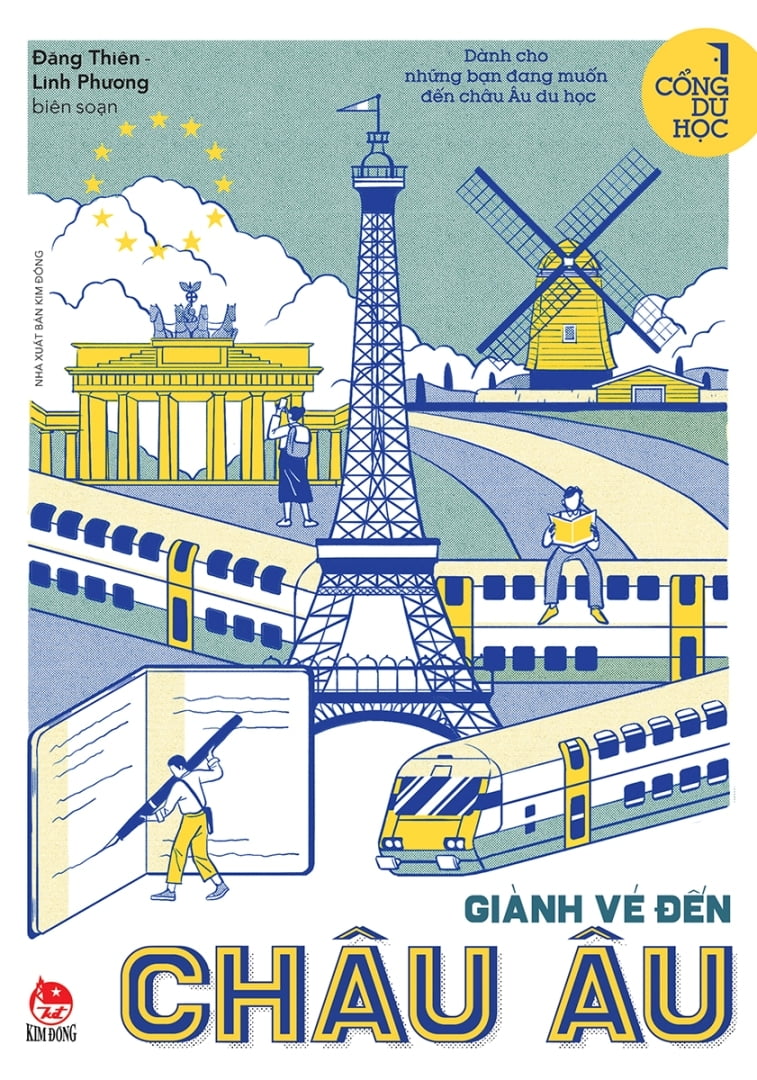 Fahasa - Cổng Du Học - Giành Vé Đến Châu Âu (Tái Bản 2018)