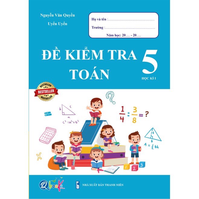 Sách - đề kiểm tra toán lớp 5 - học kì 1