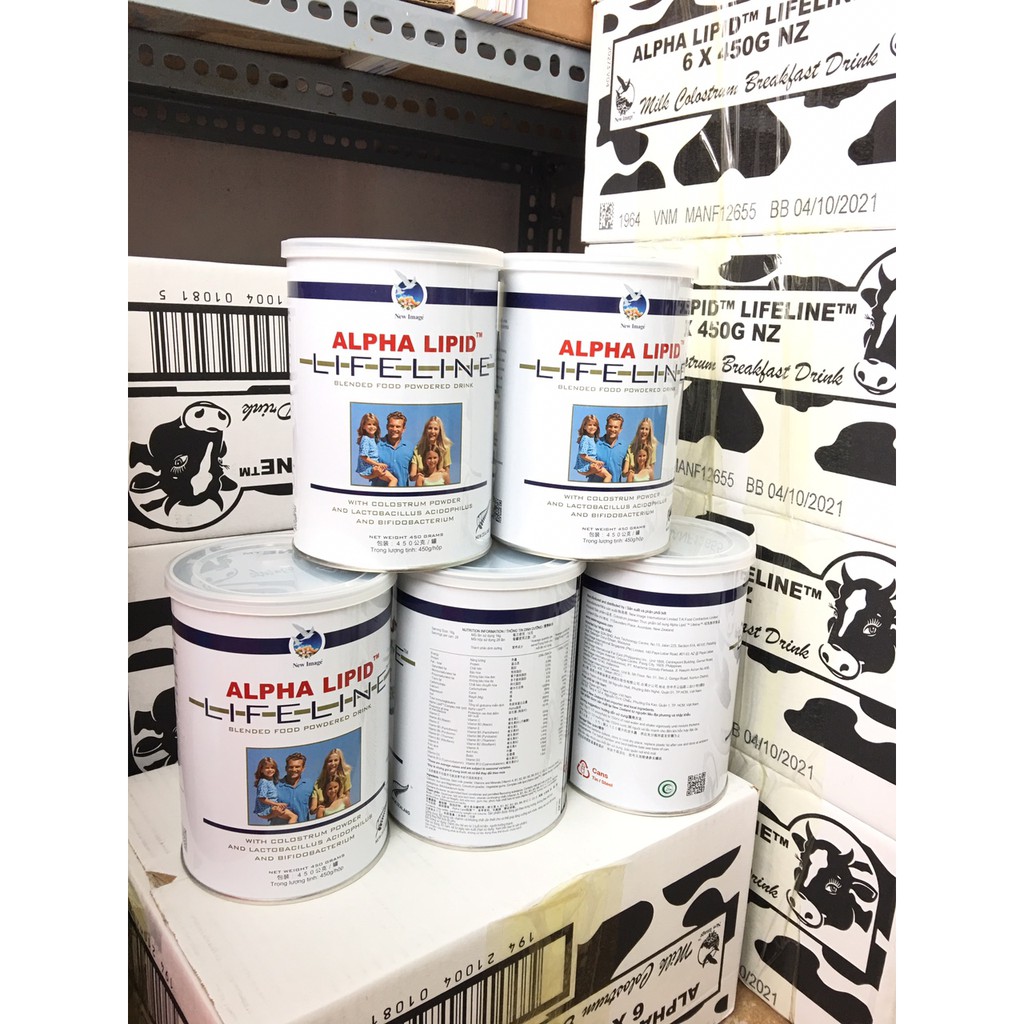 Combo 1 thùng sữa alpha lipid newzeland