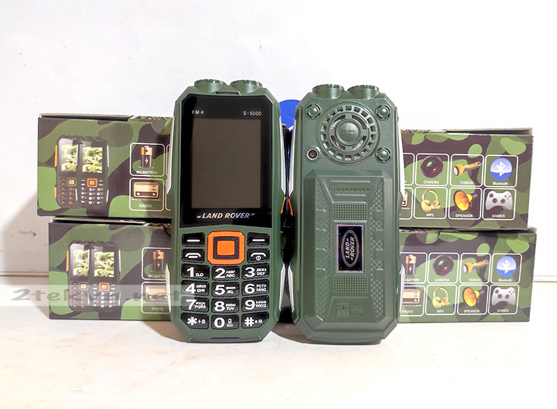 Điện thoại pin trâu landrover s5000 hầm hố thời trang 2 sim giá rẻ