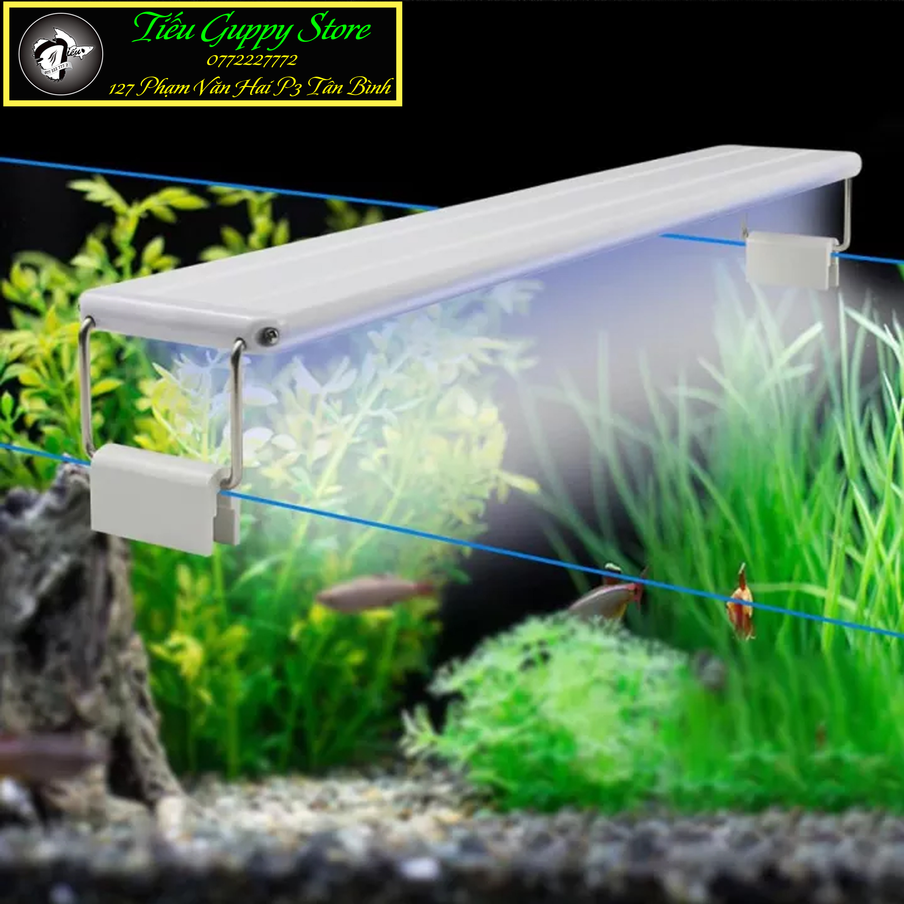 Đèn Led Máng cho Hồ Cá Cảnh - Kiểu dáng đẹp, ánh sáng tốt