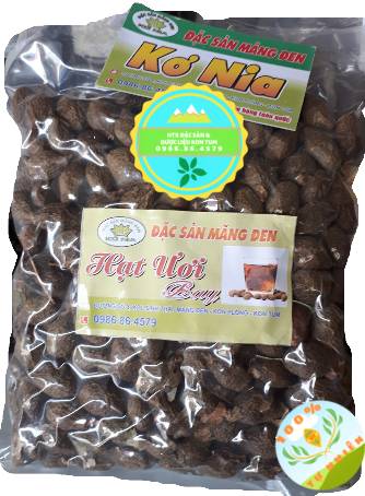 500gr Hạt đười ươi bay Kon Tum Hút chân không