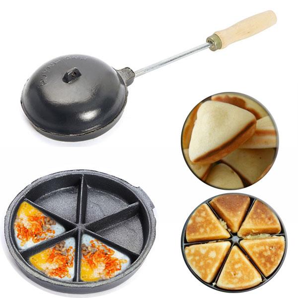 [HCM]Khuôn Làm Bánh Trái Sáng Trứng Cút Nướng Tam Giác Chống Dính.Khuôn làm bánh trứng cút nướng bánh nướng tam giác chống dính.