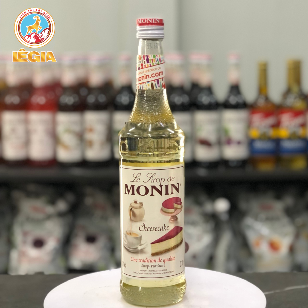 Siro monin bánh phô mai 700ml - cheesecake monin syrup