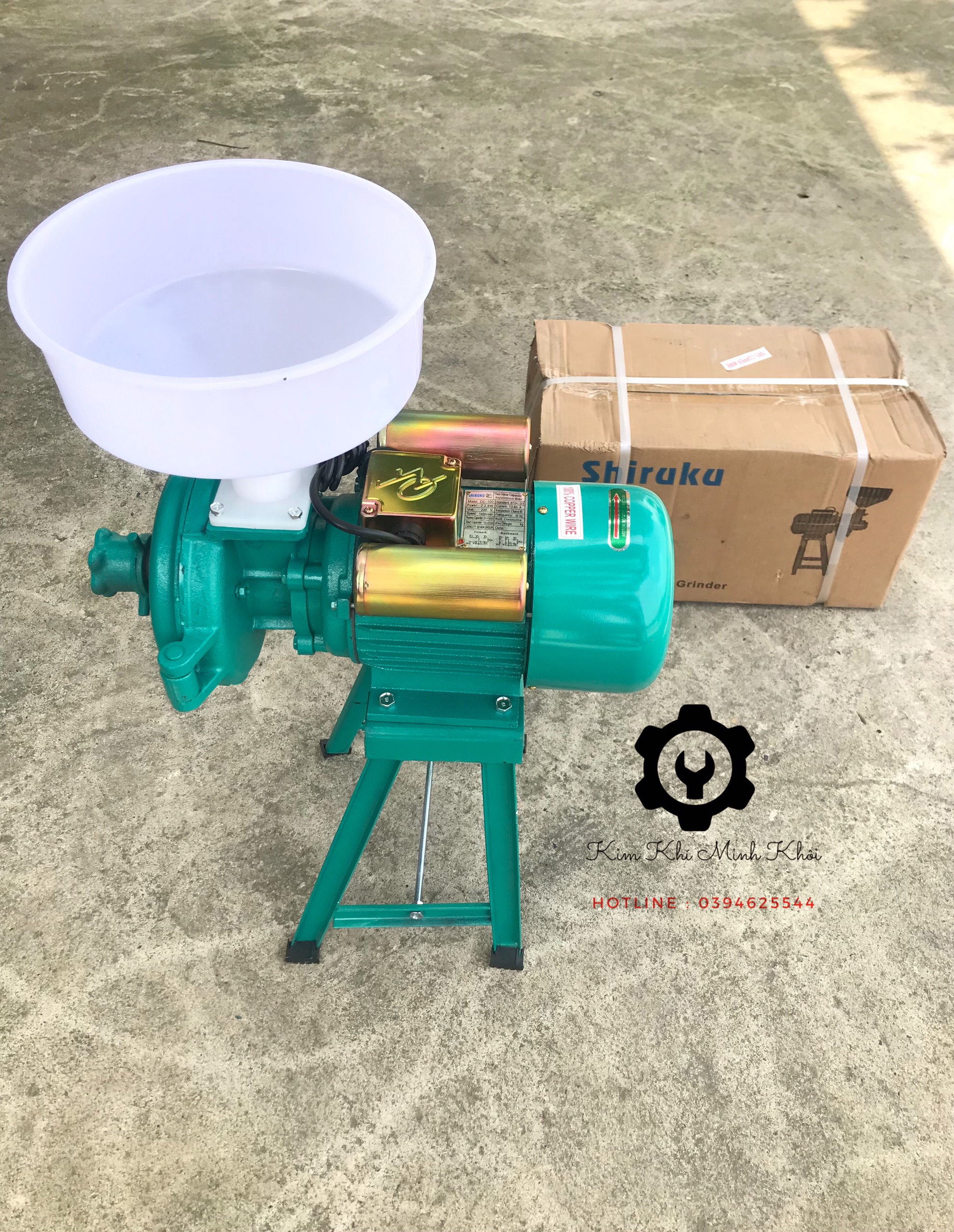 Máy xay nghiền bột khô đa năng mịn 2.2Kw - dược liệu,tiêu,cà phê, ngũ cốc