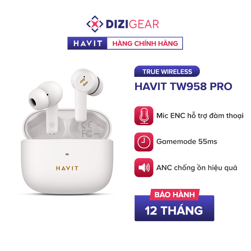 Tai Nghe TWS HAVIT TW958 Pro - Hàng Chính Hãng