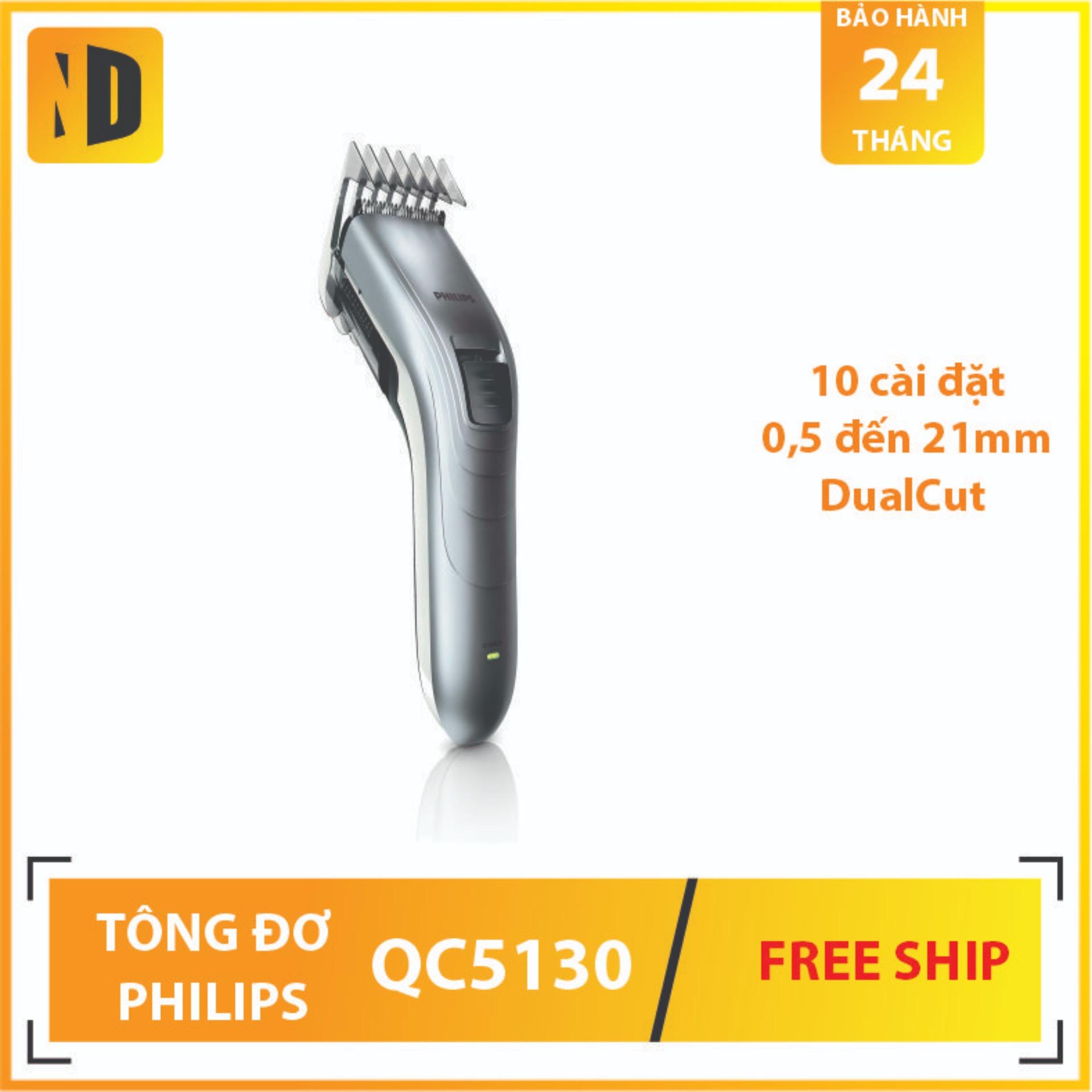 Tông đơ cắt tóc philips QC5130/40 - Bảo hành 24 tháng