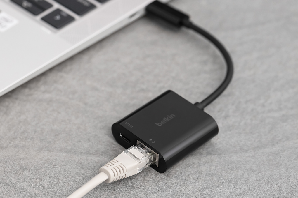 Adapter chuyển đổi Type C - Gigabit Ethernet Belkin INC001