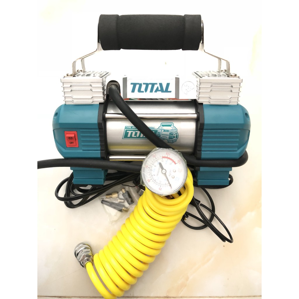 Total - ttac2506 máy bơm hơi lốp xe ô tô