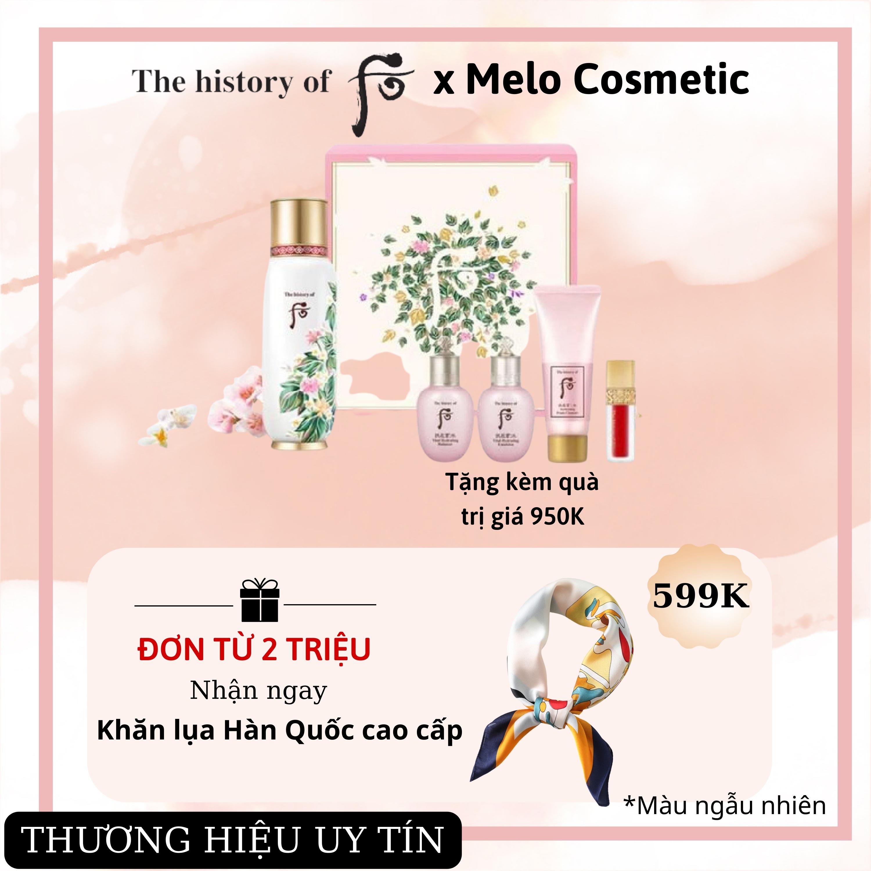 Bộ sản phẩm Tinh chất tuần hoàn ẩm mượt da ngăn lão hóa The history of Whoo Bichup First Moisture Anti Aging Essence 130ml