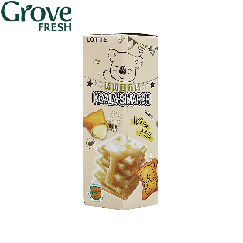 Bánh Gấu Nhân Socola Trắng KOALA'S MARCH 37G
