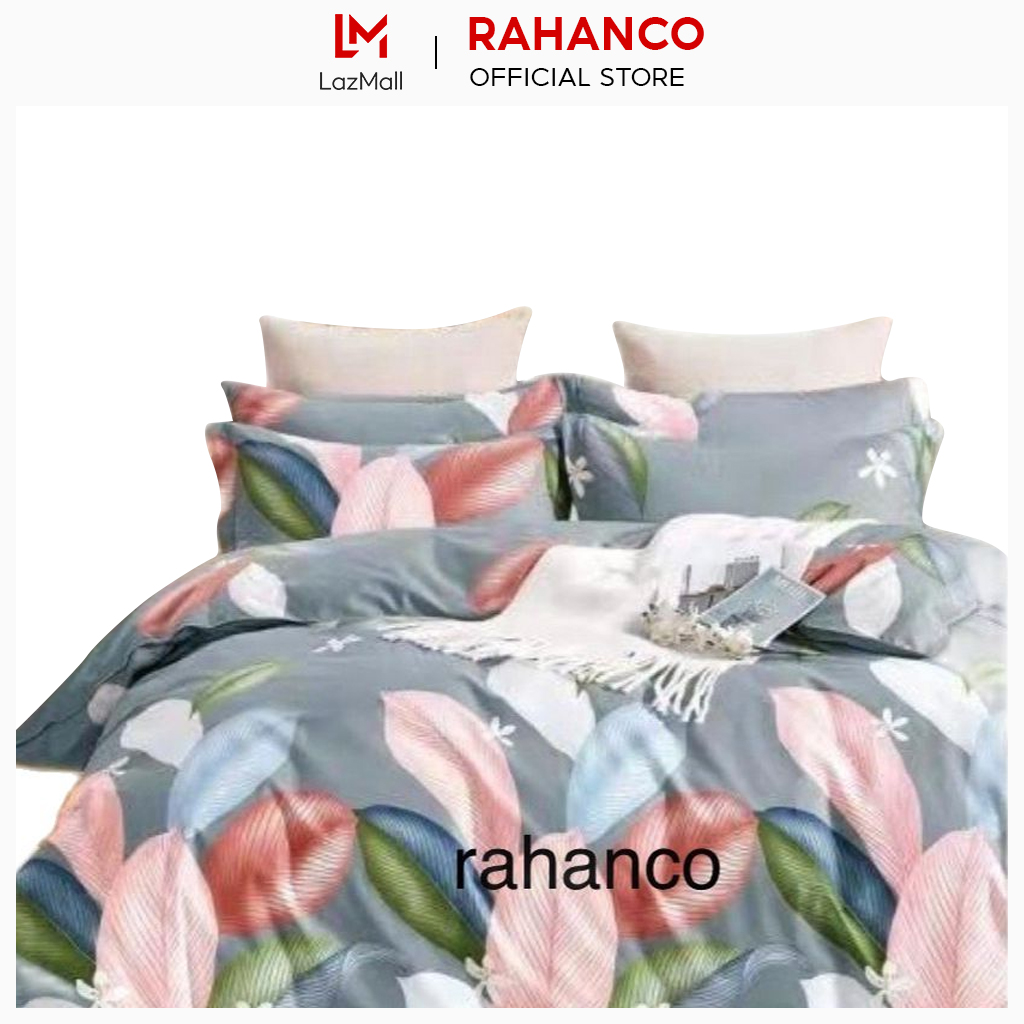 Bộ 5 Món m6x2m Chăn – Ga – Gối – Nệm Cao Cấp RAHANCO 100% Cotton Nhập Khẩu Từ Hàn Quốc , Chất Liệu Mềm Mịn – Thoáng Mát