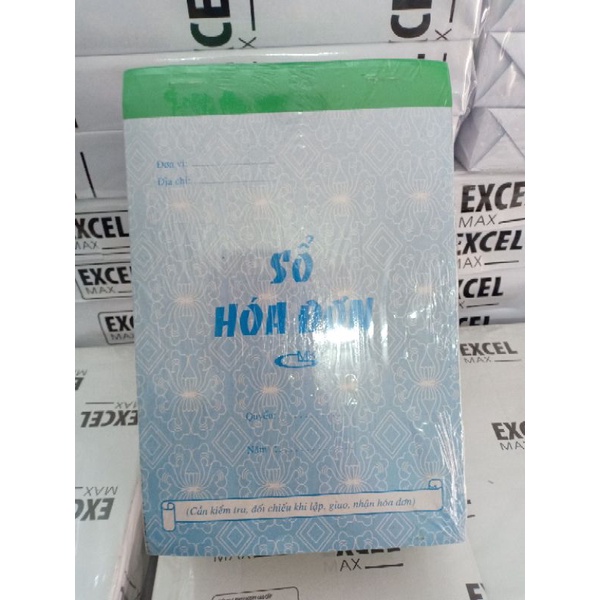 Hóa đơn bán lẻ/phiếu thu/phiếu chi 1 liên 100 tờ - 13x19cm