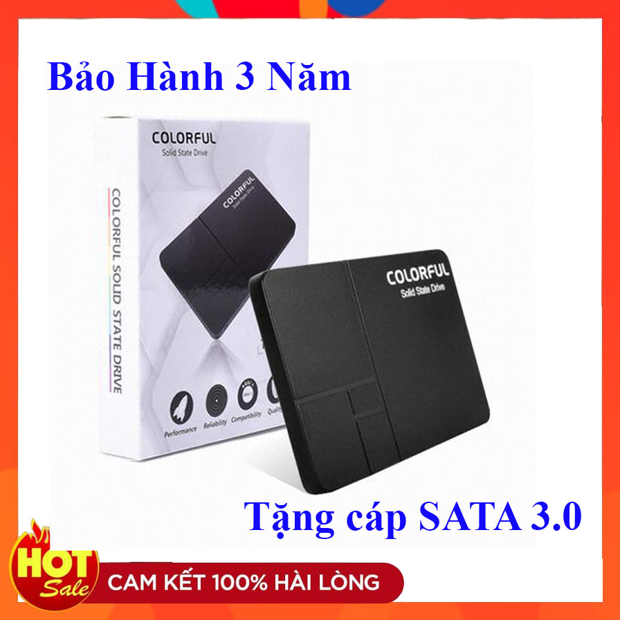 Ổ cứng SSD Colorful 512GB 256GB 160GB 128GG SATA III NWH Phân phối - Tặng cáp sata