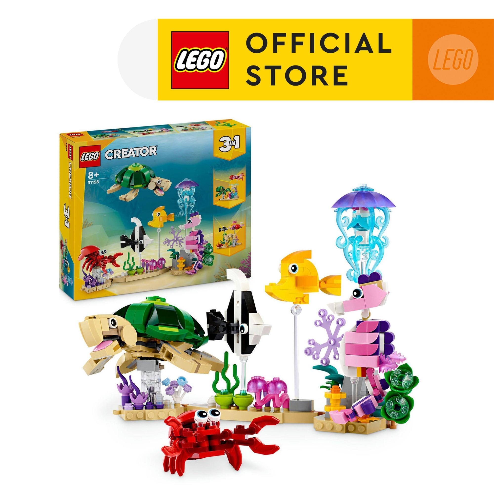Lego creator 31158 đồ chơi lắp ráp mô hình sinh vật biển