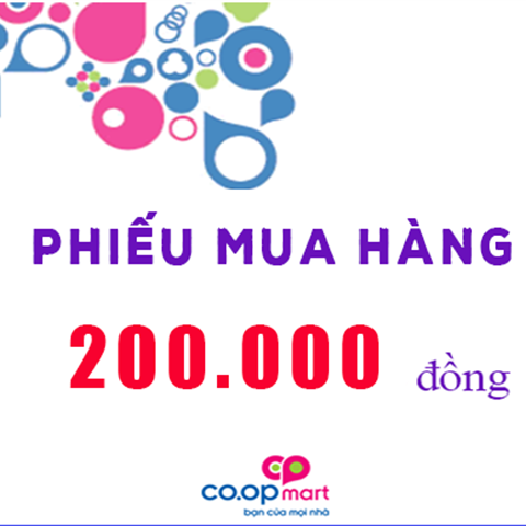Phiếu mua hàng coopmart