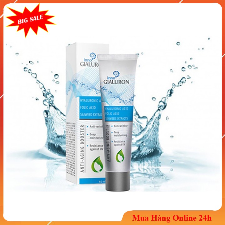 Serum xóa nhăn trẻ hóa da Inno Gialuron,Huyết thanh Inno Gialuron Ngăn Ngừa Nếp Nhăn mờ nám tàn nhang Chính Hãng Nga