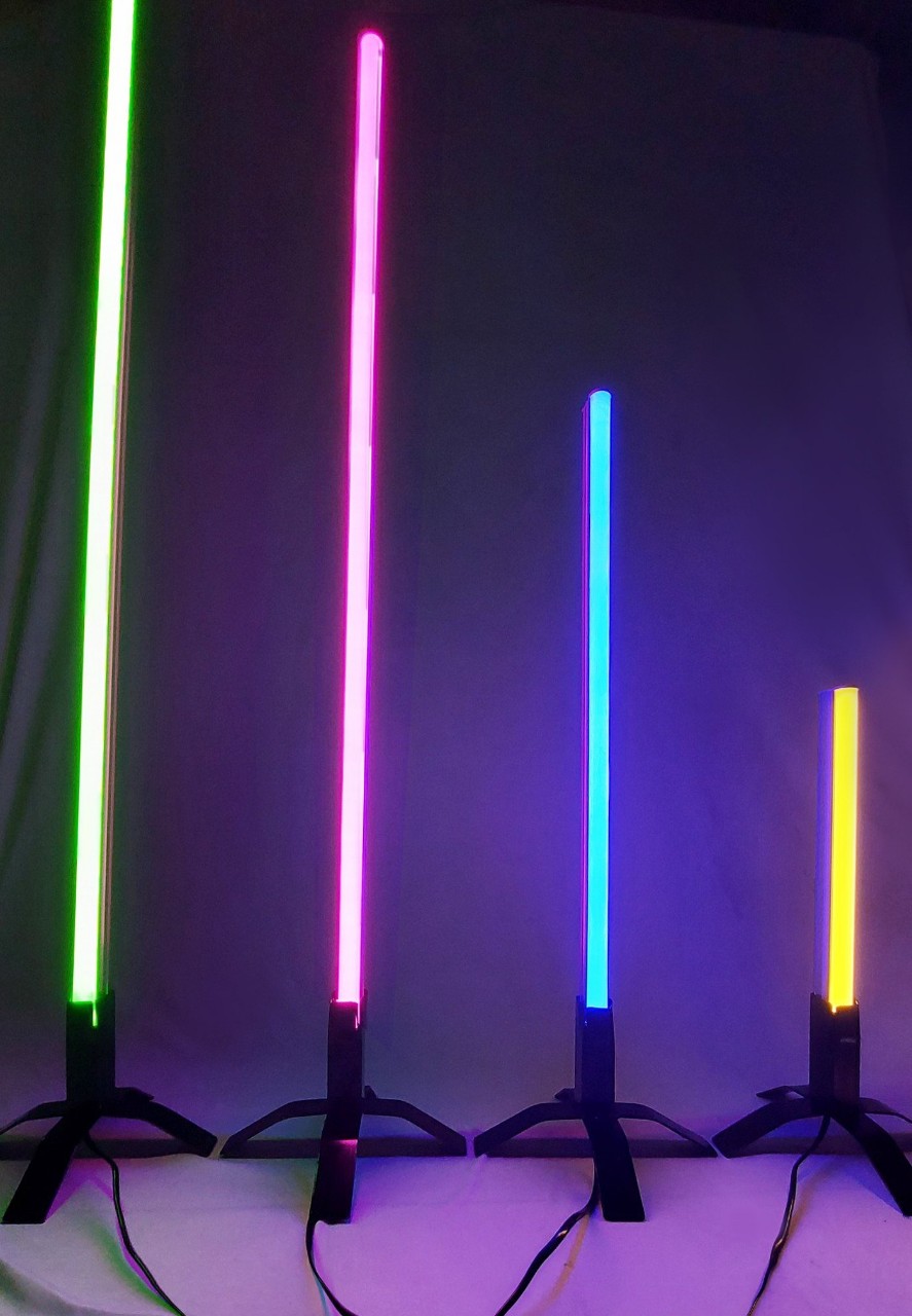 ĐÈN TUÝP LED MÀU TRANG TRÍ 30CM, 60CM, 90CM, 120CM T5 LIỀN MÁNG (KHÔNG KÈM CHÂN ĐẾ) TẶNG KÈM DÂY NGUỒN 1M