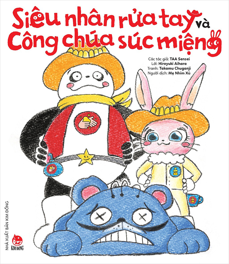 Kim Đồng - Siêu nhân rửa tay và công chúa súc miệng