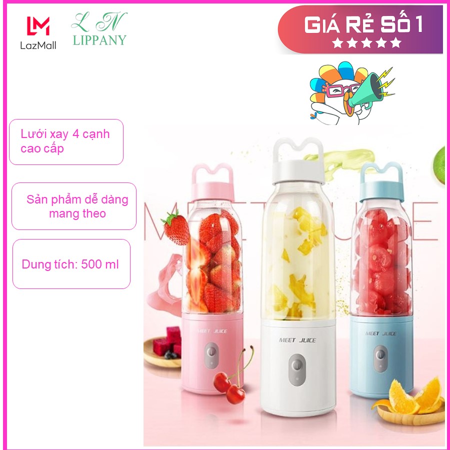 Máy xay sinh tố cầm tay-Máy xay sinh tố cầm tay mini quả dâu-Máy xay sinh tố đa năng