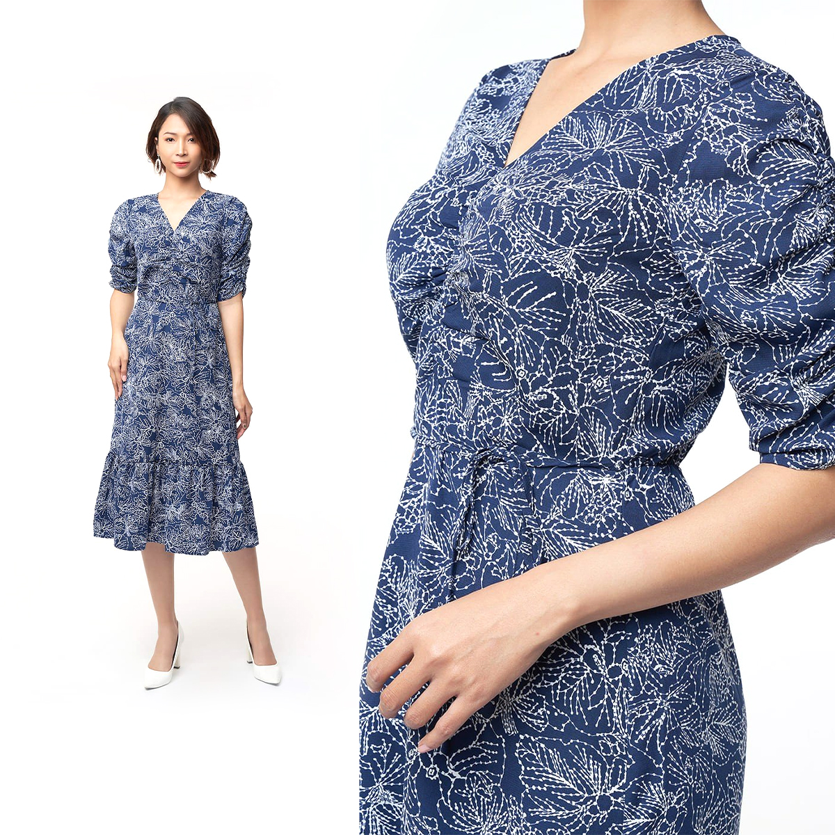 N&m đầm thời trang nữ hoạ tiết hoa 2103010