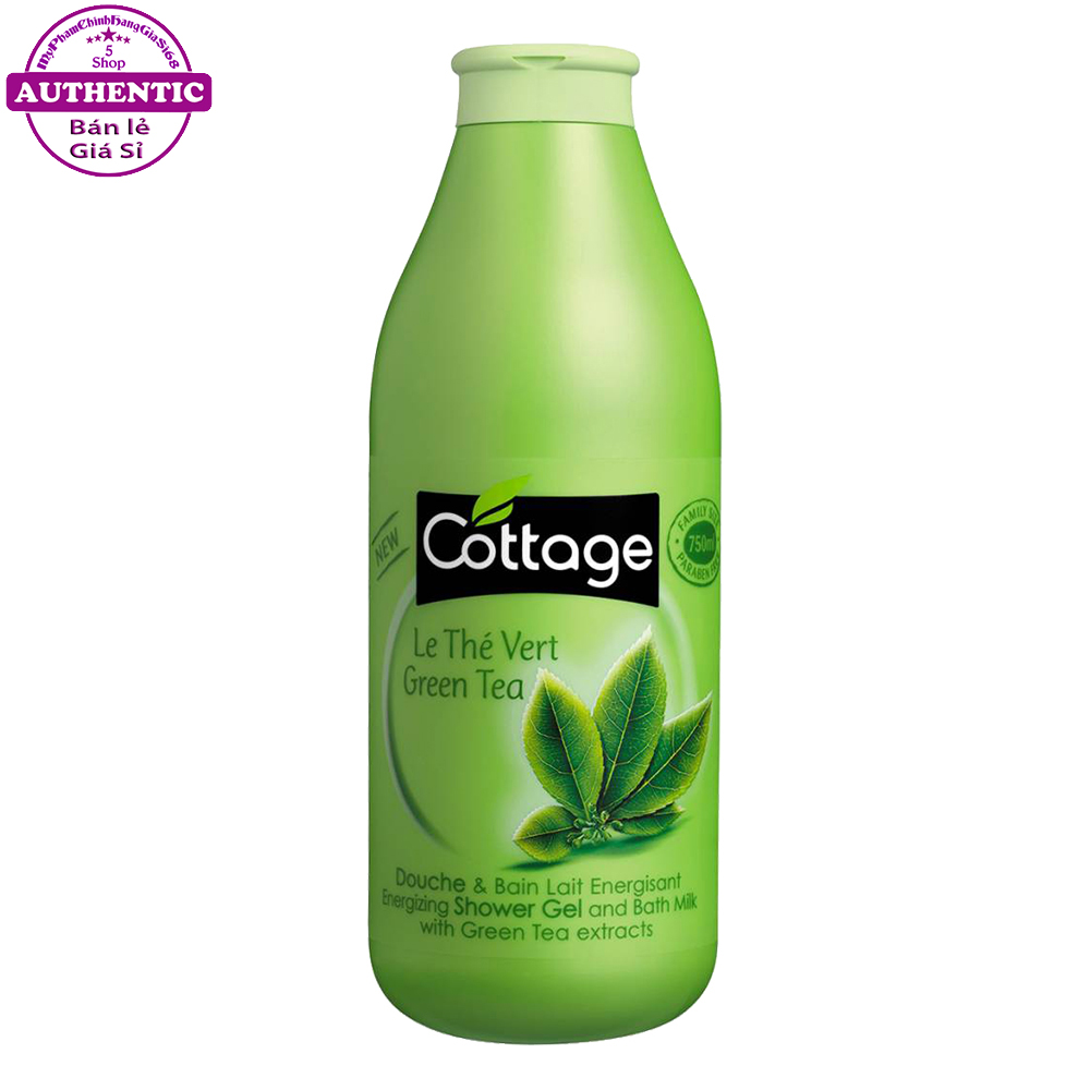 Sữa tắm cottage hương trà xanh 750ml