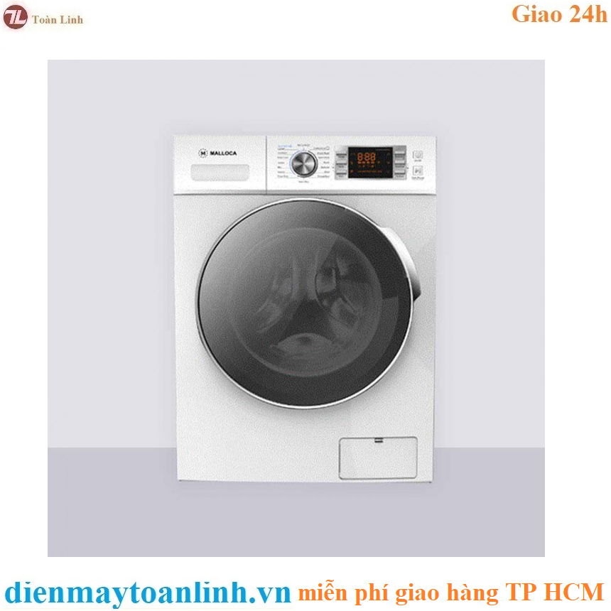 Máy giặt sấy kết hợp Malloca MWD-FC100- Chính Hãng