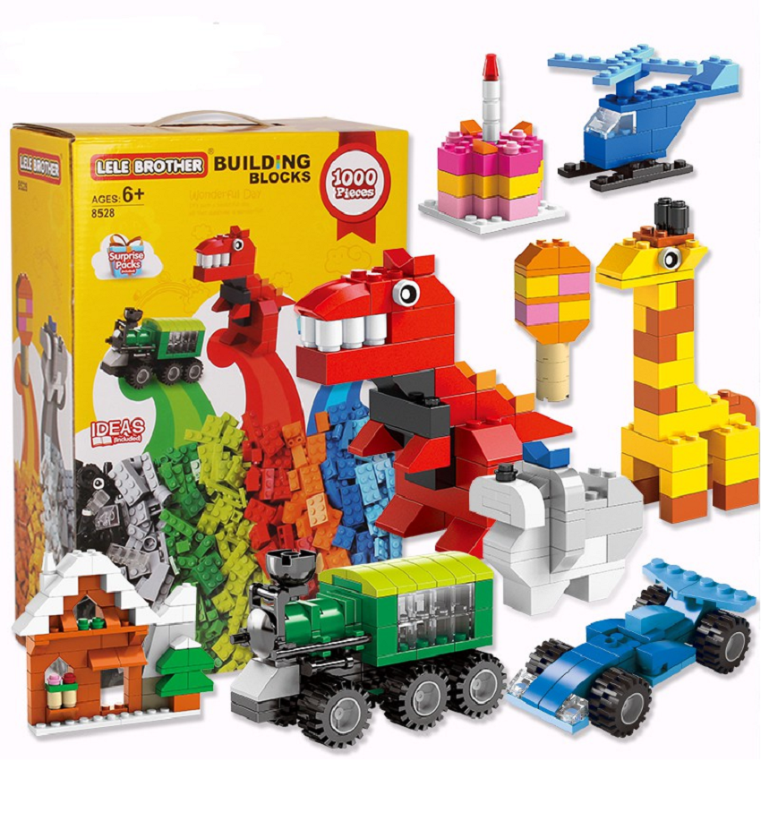 Bộ lego lắp ráp 1000 chi tiết, đồ chơi lắp ghép phát triển trẻ toàn diện - bộ xếp hình cho bé lego 500 chi tiết