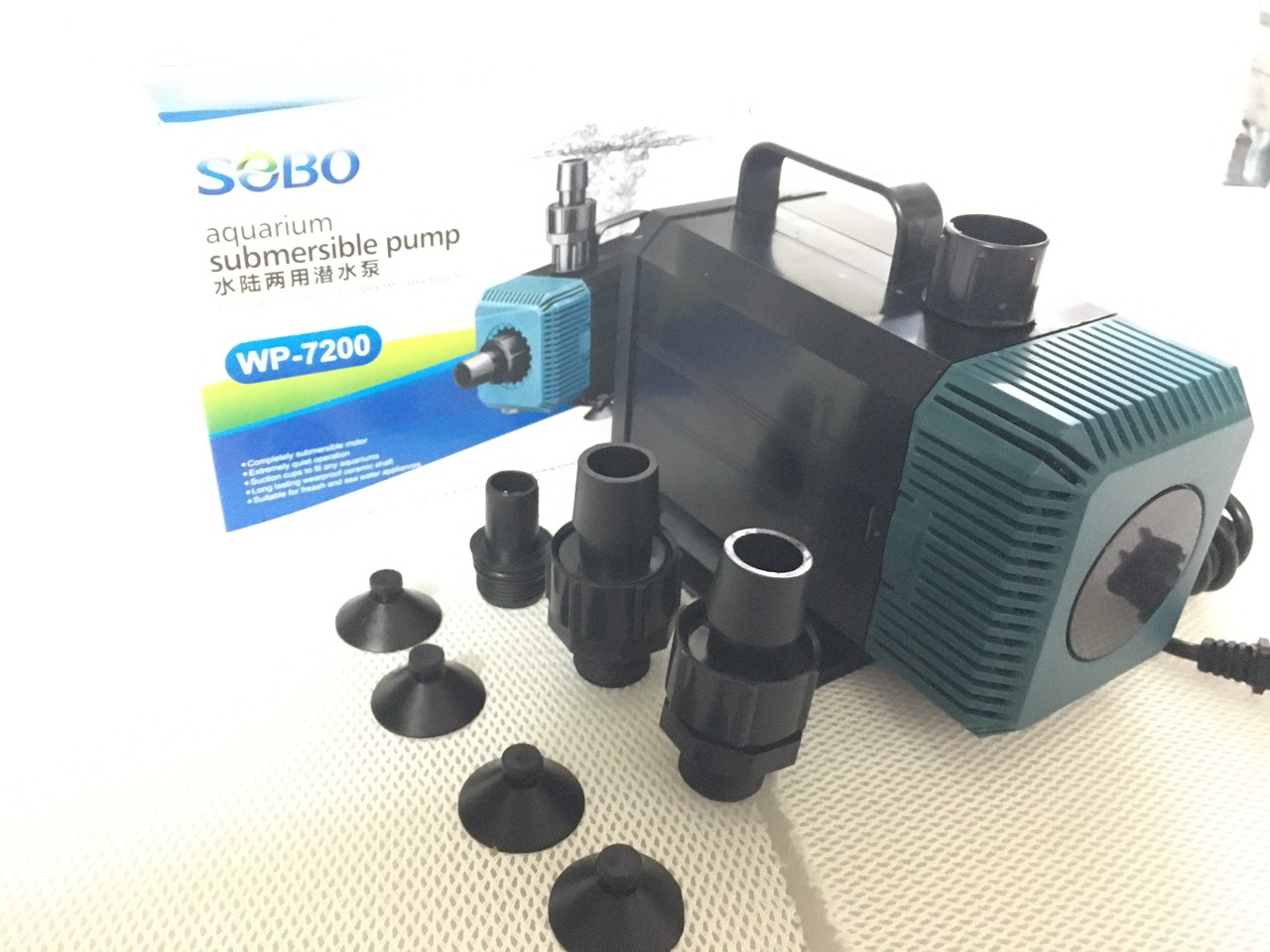 Máy bơm sobo wp 7200 dành cho hồ cá cảnh