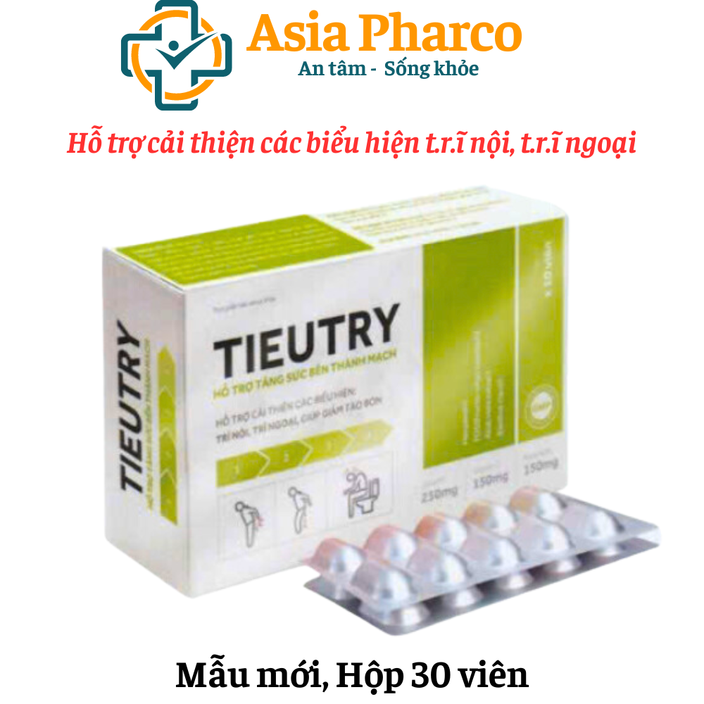 TIÊU TRỸ tieutry - Hỗ trợ cải thiện các biểu hiện trĩ nội trĩ ngoại