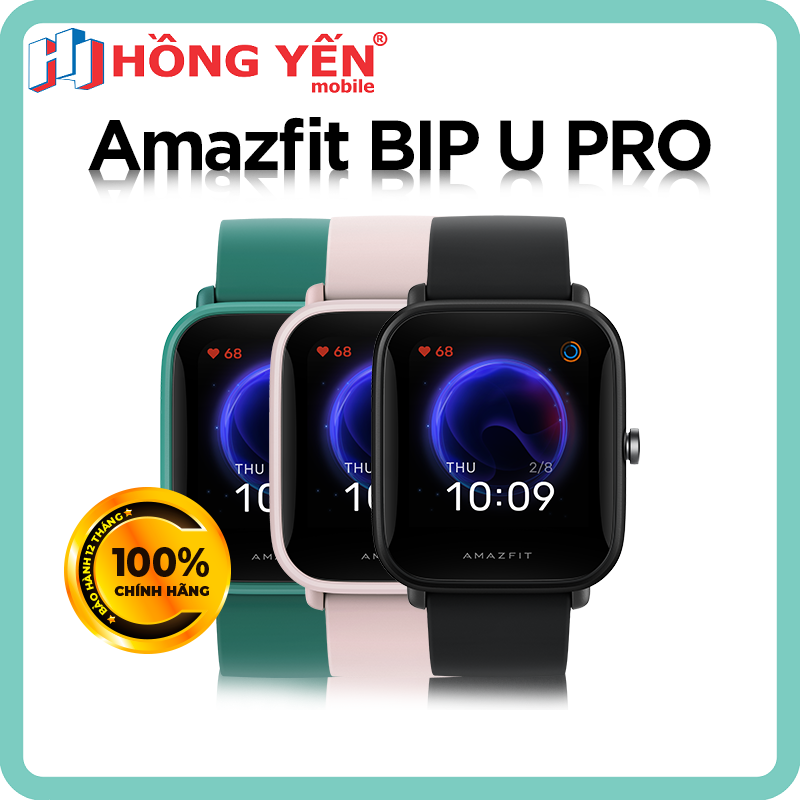 Đồng hồ thông minh Amazfit Bip U Pro - Hàng chính hãng DGW - Bảo hành 12 tháng