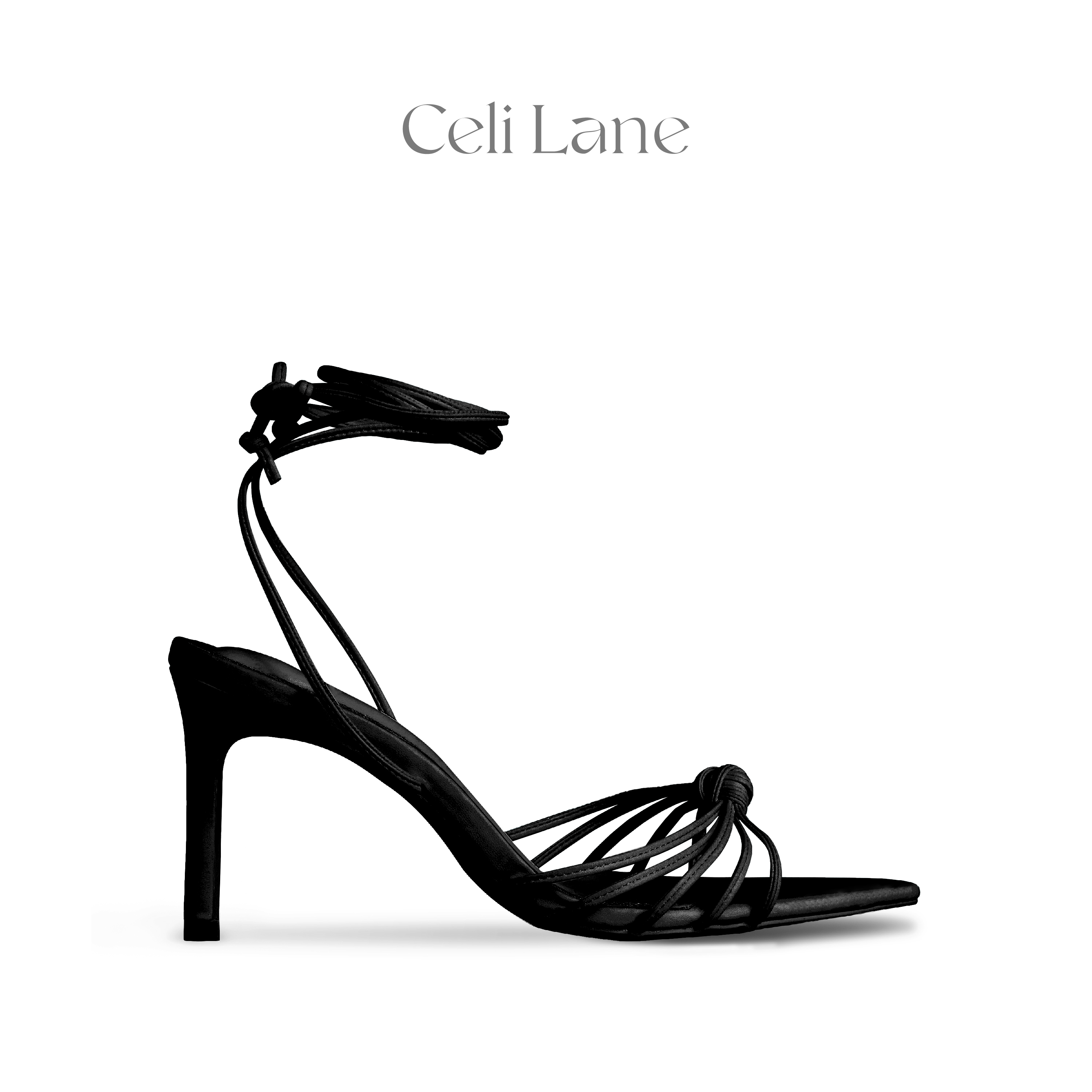 Giày cao gót Hailey Heels dây da mềm cao cấp gót cao 9cm - Celi Lane