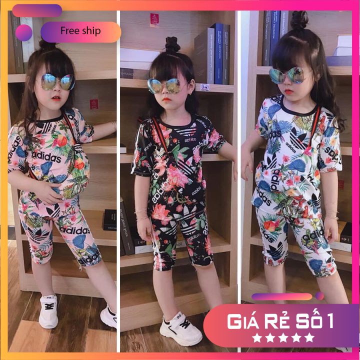 Đồ bộ bé gái size đại 4 15 tuổi, sét đồ cho bé vải co giãn, thoáng mát