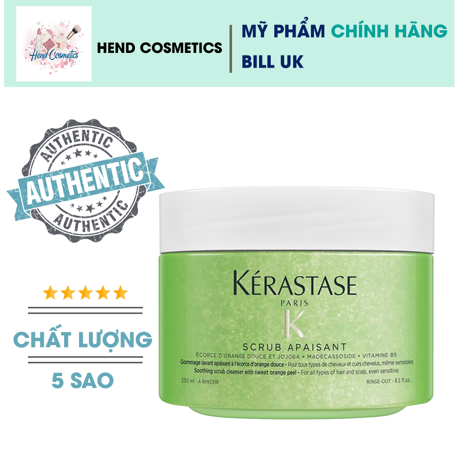Tẩy tế bào da đầu Kérastase Fusio Scrub Soothing Scrub 250ml