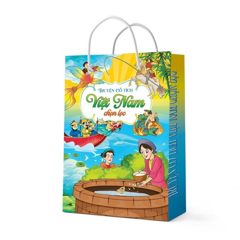 Sách - Túi 10 cuốn Truyện cổ tích Việt Nam chọn lọc