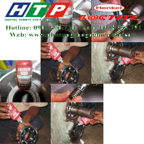 Keo dán chống xoay loctite 680-250ml