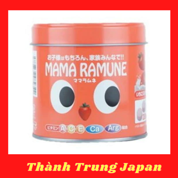 Kẹo biếng ăn mama ramune nội địa nhật hộp 200 viên