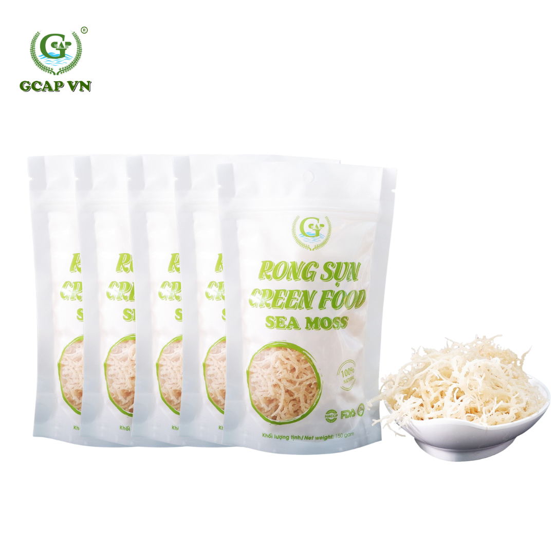 Combo 5 túi Rong Sụn Green Food : làm gỏi, salad, nấu chè, mứt, rau câu...giàu dinh dưỡng, tốt cho Sức Khoẻ