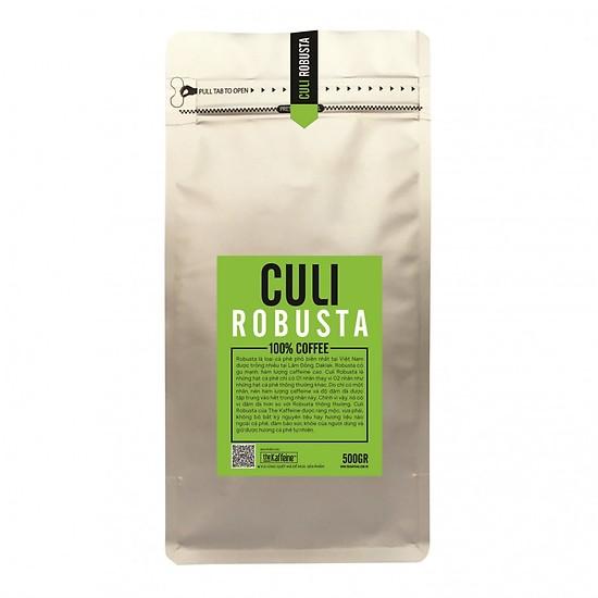 Cà phê Culi Robusta 500g - The Kaffeine Coffee