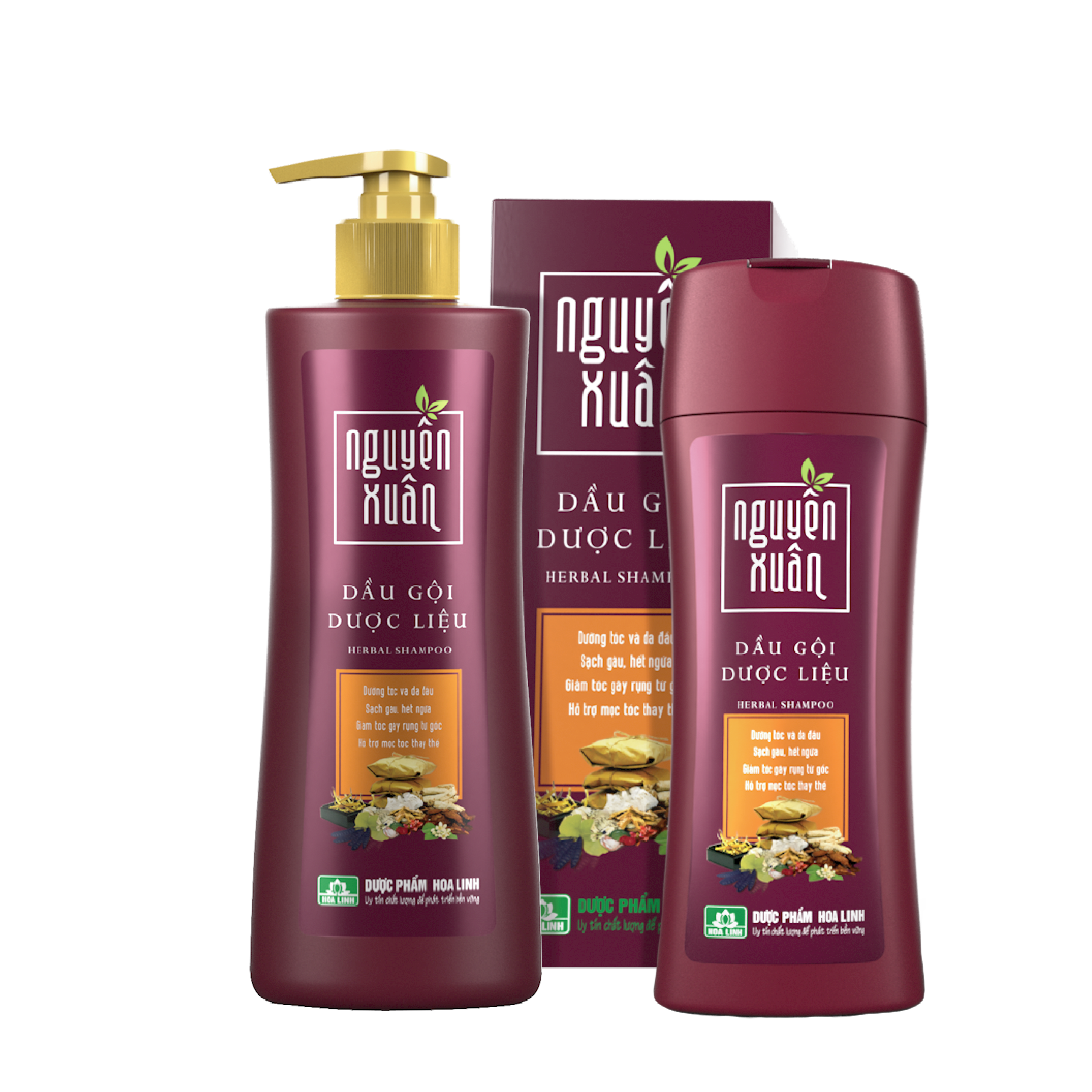 Giúp dưỡng tóc từ gốc, giảm gãy rụng, thúc đẩy quá trình mọc tóc, làm  giảm các vấn đề về tóc như rụng tóc, tóc khô và xơ, da đầu ngứa, tóc  nhiều gàu DẦU GỘI DƯỢC LIỆU NGUYÊN XUÂN chứa Cỏ mần trầu,  hương nhu- Chai 250mL- màu nâu