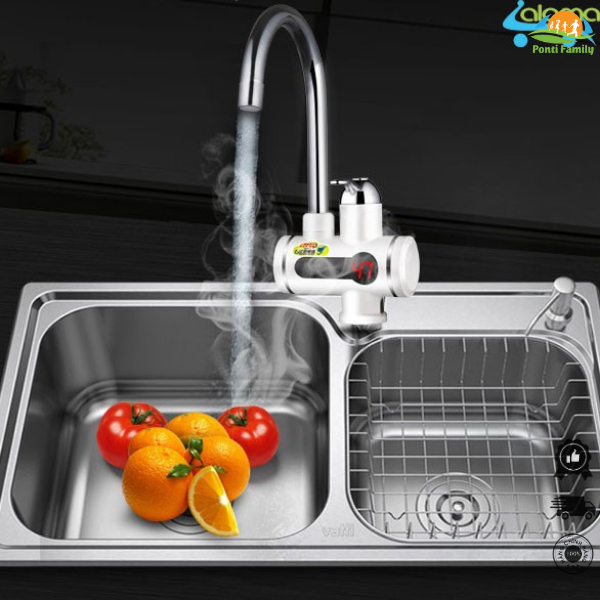 Bình nóng lạnh mini, Bình đun nước hoả tốc, Vòi nóng lạnh siêu tốc,  Vòi Nóng Lạnh Trực Tiếp Hỏa Tốc, có ổ cắm điện chống giật cao cấp