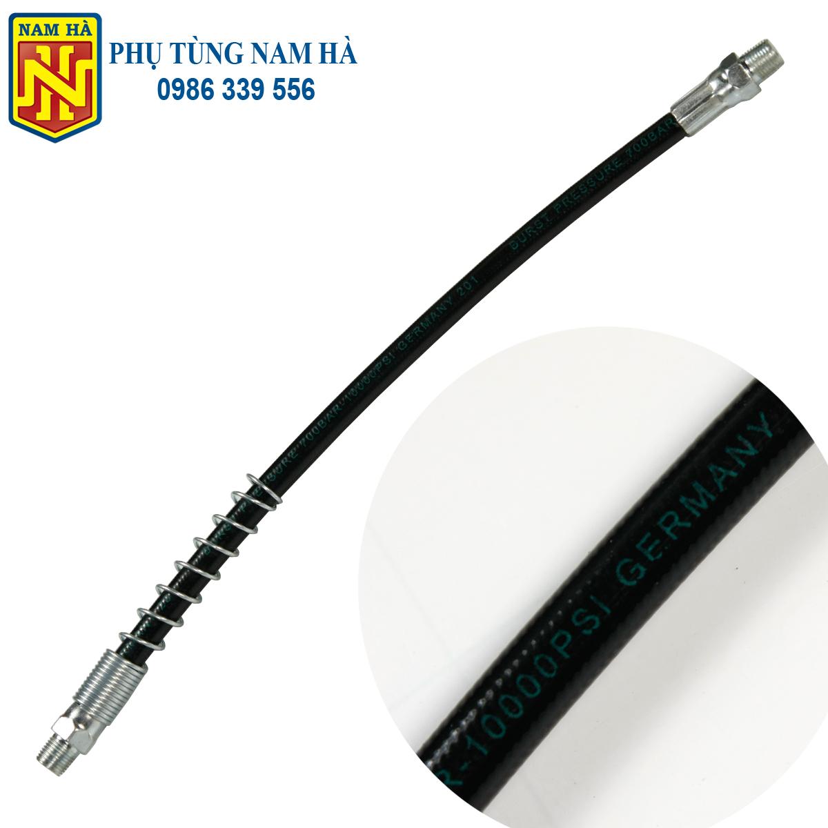 Ống dây bơm mỡ bò mềm M9x300 dây bơm áp lực cao hàng xịn vòi bơm mỡ mềm ống bơm mỡ mềm ống dây bơm mỡ mềm